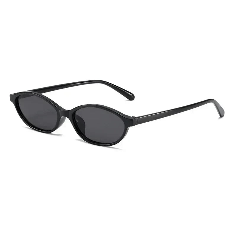 Retro Oval Cat Eye Sunglasses