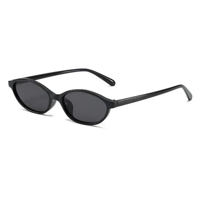 Retro Oval Cat Eye Sunglasses